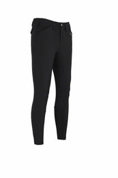 Produktbild von Pikeur Rossini FFL Reithose für Herren mit Vollbesatz aus Kunstleder in Schwarz