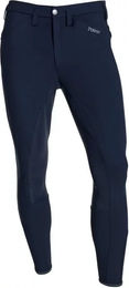 Pikeur Rossini Reithose Full Grip Unisex Blau mit Lederbesatz – Bild 1 von 1