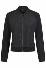 Pikeur Selection Knit Hybrid Blouson Damenjacke Schwarz Polyamid Größe 40 – Bild 1 von 5