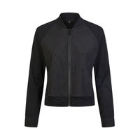 Produktbild von Pikeur Selection Knit Hybrid Blouson Jacke Damen Schwarz Größe 38