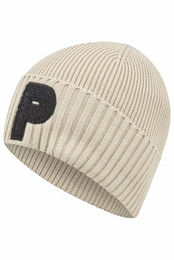 Pikeur Sports Beanie Mütze Damen aus Baumwolle Beige Gr. 55-57 – Bild 1 von 4