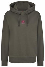 Pikeur Sports Damen Sweater Hoody deep Khaki Sweatshirt aus Baumwolle Größe 40 – Bild 1 von 3
