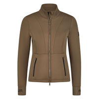 Produktbild von Pikeur Sweatjacke PI Zip HW25 Damen Jersey Beige