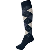 Produktbild von Pikeur Unisex Socken Kariert Blau Größe 35/37