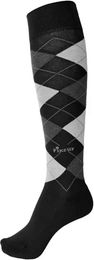 Pikeur Unisex Socken Kariert Schwarz – Bild 1 von 1