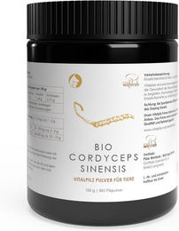 Pilze Wohlrab Bio Cordyceps Pulver für Tiere glutenfrei und vegan 300 g – Bild 1 von 4