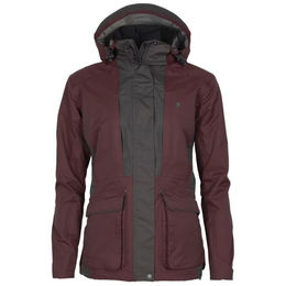 Produktbild von Pinewood Damen Jacke Dog Sports 2.0 in Earth Plum/Anthrazit Größe M