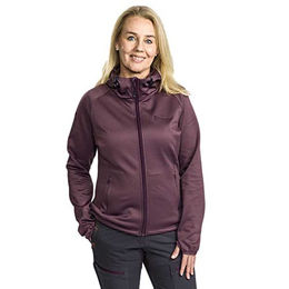 Pinewood Himalaya Active Damen Sweatjacke Fleece Dusty Plum XS – Bild 1 von 5