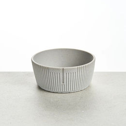 Produktbild von PINO Classic Bowl Futternapf aus Keramik Studio Collection Seal Grey in Grau