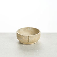 Produktbild von PINO Classic Futternapf Keramik Owl Greige Marble Größe S 14 x 6,2 cm