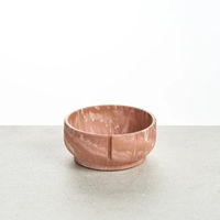 Produktbild von PINO Classic Futternapf Keramik Salmon Terra Marble Rosa Größe S 14 x 6,2 cm