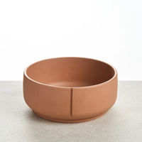 Produktbild von PINO Classic Futternapf Keramik Salmon Terra Solid Rosa Größe L 21 x 9,2 cm