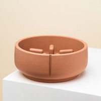 Produktbild von PINO Hundenapf Slow Feeder foxy terra solid in Braun Größe M