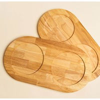 Produktbild von PINO Napfunterlage Serving Tray aus Holz Natur Größe L 48,5 x 19 cm