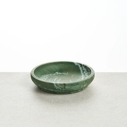 PINO Whisker Friendly Bowl Katzennapf Crocodile Green Marble 300ml – Bild 1 von 4