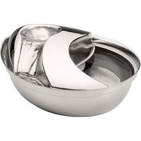 Produktbild von Pioneer Pet Edelstahl Trinkbrunnen Rain Drop Style 2,8 l Silber - 2,8 l