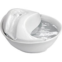 Produktbild von Pioneer Pet Keramik Trinkbrunnen Rain Drop Style Weiß 1,8 l - 1,8 l