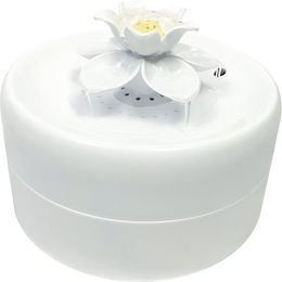 Produktbild von Pioneer Pet Magnolia Trinkbrunnen für Katzen aus Kunststoff in Weiß 1,6 L