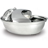 Produktbild von Pioneer Pet Raindrop Trinkbrunnen aus Edelstahl Silber 1,7 Liter