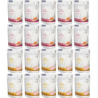 Produktbild von PIPER Animals Getreidefreies Katzen Nassfutter Mix Lachs und Huhn für adulte Katzen 20x100 g