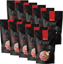 Produktbild von PIPER Animals Hund Nassfutter mit Rind Schwein Huhn für adulte Hunde 10x500 g mit hohem Fleischanteil