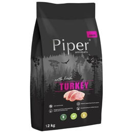Piper Animals Junior Hundetrockenfutter mit Pute Getreidefrei 12kg - 12 kg – Bild 1 von 3