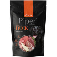 Produktbild von PIPER Hund Nassfutter Ente mit Rind und Schwein in Sauce 500g Beutel für Adult Hunde mit hohem Fleischanteil ohne Farb- und Aromastoffe