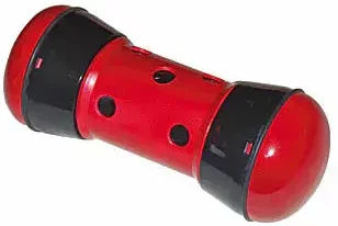 Produktbild von Pipolino Slow Feeder Hundefutterspender aus Kunststoff in Rot oder Schwarz