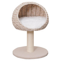 Produktbild von Pitti Boris Kratzbaum für Katzen mit Liegehöhle in Beige/Weiß 43x62x43 cm