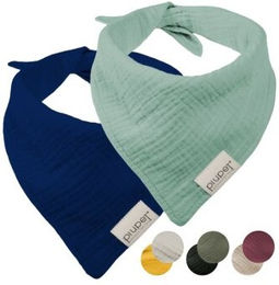 PIUPET Hundehalstuch-Set blau türkis Größe L – Bild 1 von 2