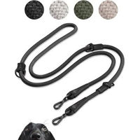 Produktbild von PIUPET Hundeleine aus Baumwolle Schwarz 2m - 2 m