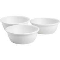 Produktbild von PIUPET Keramik Katzennapf Set mit Napferhöhung und Anti-Rutsch-Pads Weiß 250ml - 3 x 250 ml