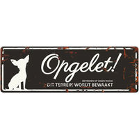 Produktbild von Plakatwand Achtung Hund von D&D Home