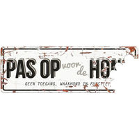 Produktbild von Plakatwand Achtung Hund von D&D Home