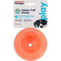 Produktbild von Planet Dog Lil Snoop Intelligenzspielzeug für Welpen und kleine Hunde Rot aus TPR - 1 Stk.