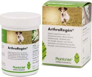 PlantaVet ArthroRegén Gelenk-Supplement Tabletten zur Unterstützung der Gelenke und Rekonvaleszenz – Bild 1 von 2