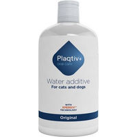 Produktbild von Plaqtiv+ Wasserzusatz für Hunde und Katzen 2 x 500 ml