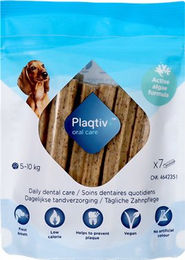 Plaqtiv+ Zahnpflege-Kausnacks für Hunde S 7 Stück – Bild 1 von 2