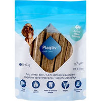 Produktbild von Plaqtiv+ Zahnpflege-Kausnacks für Hunde S 7 Stück