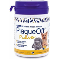 Produktbild von PlaqueOff Pulver zur Zahnpflege für Hunde und Katzen