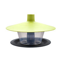 Produktbild von Plastia Vogelhaus für Finken aus Kunststoff in Grün Ø28xH18 cm