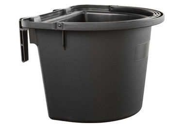 Plastica Panaro Futterstation für Pferde Schwarz 345 x 395 x 270 mm – Bild 1 von 6