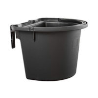 Produktbild von Plastica Panaro Futterstation für Pferde Schwarz 345 x 395 x 270 mm
