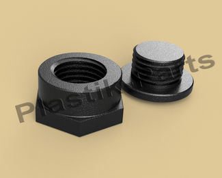 Produktbild von Plastik-Parts Verschluss-Set für SUEVIA Weidetrog in Schwarz