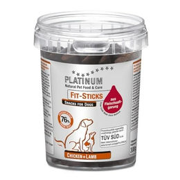 Produktbild von Platinum Fit-Sticks Hundehundeschmack Huhn und Lamm 300 g