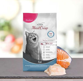 Produktbild von Platinum Katzen Nassnahrung Sterilisiert Fisch mit hohem Fleischanteil 400g
