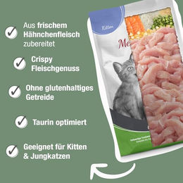 Platinum MeatCrisp Kitten Katzenfutter Huhn mit hohem Fleischanteil glutenfrei 1,5kg – Bild 1 von 5