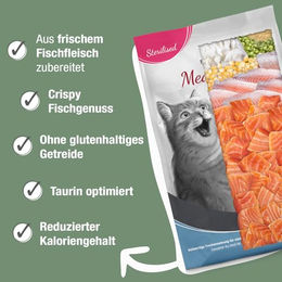 Platinum MeatCrisp Sterilised Fish Katzenfutter mit hohem Fleischanteil glutenfrei 1,5kg – Bild 1 von 5