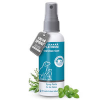 Produktbild von Platinum OralClean+Care Forte Spray zur Zahnpflege für Hunde und Katzen mit Kräutern