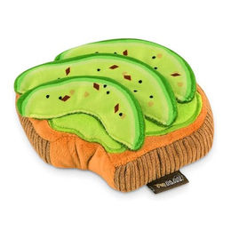 PLAY Barking Brunch Avo-doggo Toast Quietschspielzeug aus Polyester XS Mini für Hunde - 1 Stk. – Bild 1 von 2